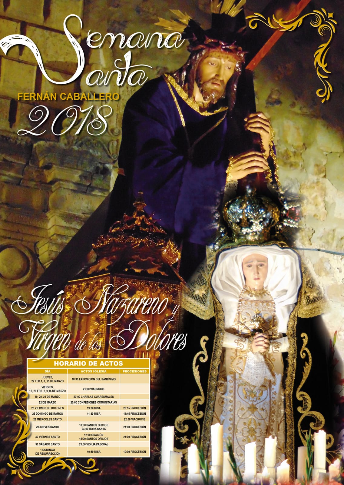 Semana Santa en Fernán Caballero 2018 Fernán Caballero